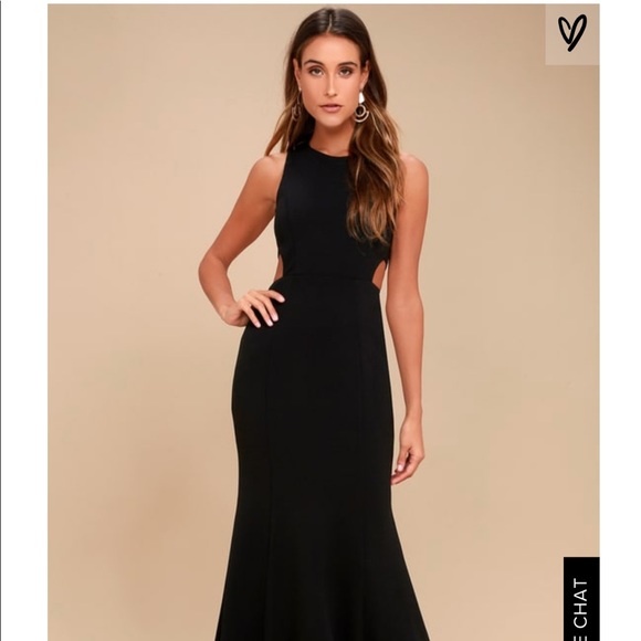 NWT Black Lulus Dress - Picture 3 of 4